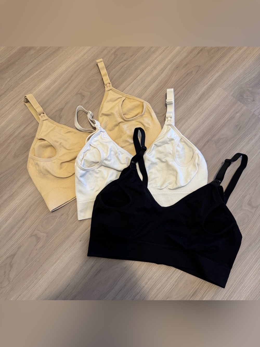 3 pumping/nursing bras